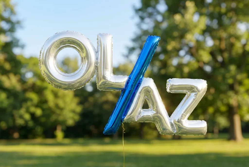Ballon en aluminium