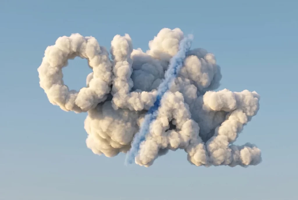 Nuages sculptées