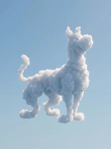Nuages sculptées